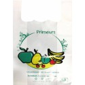 Sac bretelles plastique BD 50 microns "Primeur" 48 x 7 + 7 x 28 cm - par 500