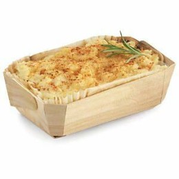 Moule de cuisson bois avec boite carton 29 x 14 x 7 cm - par 20