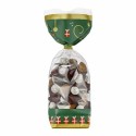 Sachet plastique fond carton "Cadeau Noël" 10 x 26 cm - par 100