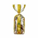 Sachet plastique fond carton "Ambiance Noël" 11 x 22 cm - par 100