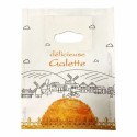 Sac galette ingraissable "Délicieuse Galette" 30 x 3 x 35 cm - par 100