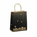 Sac papier kraft à poignées torsadées "Gala" 18 + 8 x 22 cm - par 50