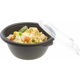 Bol Fastpac PP rond noir 375 ml ø 13 cm - par 500