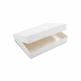 Boîte pâtissière blanche 43 x 33 x 6 cm - par 25