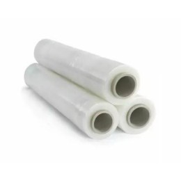 Film étirable manuel transparent 23µ 45 cm x 250 m - par 6