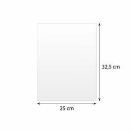 Papier thermoscellable blanc 60 gr/m² format 25 x 32,5 cm - par 10 kg