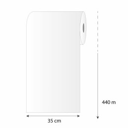 Papier thermoscellable pour boucherie 60 g/m² en bobine de 35 cm - par 10 kg