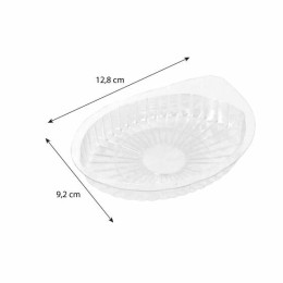 Barquette plastique transparente pour steak haché - par 250
