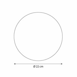 Support carton rond or double face Ø 22 cm - par 100