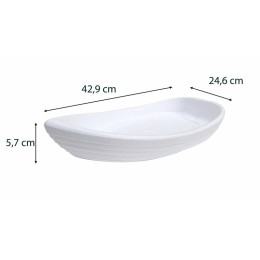 Plateau fruits de mer bateau polystyrène petit modèle - par 26
