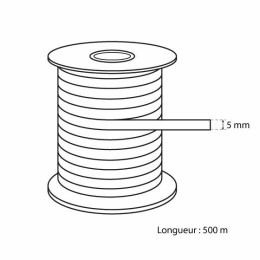 Bolduc brillant or 5 mm x 500 m - à l'unité