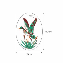 Décoration en azyme "Canard" 10,7 x 7,6 cm - par 18
