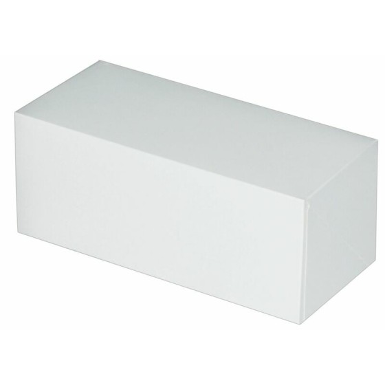 Boîte à bûche carton blanche 35 x 13 x 13 cm - par 25 Boîte à bûche carton blanche 35 x 13 x 13 cm - par 25