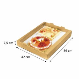 Plateau de transport carton 56 x 42 x 7,5 cm - par 50