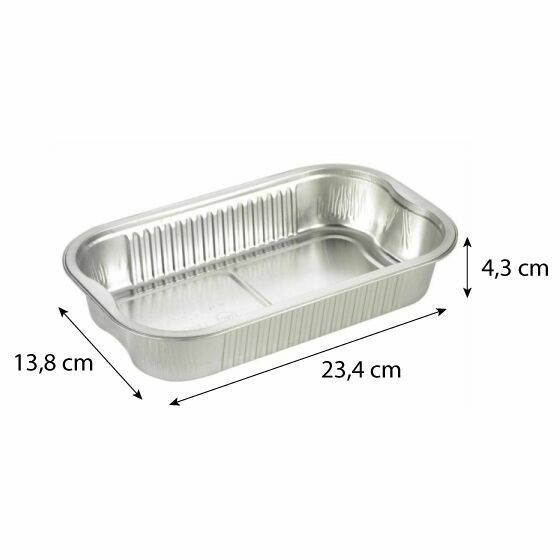 Barquette aluminium Ready2Cook 964 ml - par 160 Barquette aluminium Ready2Cook 964 ml - par 160