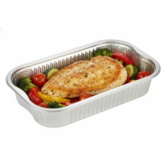 Barquette aluminium Ready2Cook 964 ml - par 160 Barquette aluminium Ready2Cook 964 ml - par 160