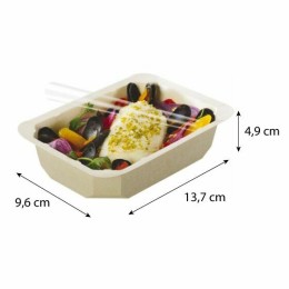 Barquette scellable carton kraft naturel 375 ml - par 65