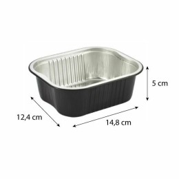 Barquette aluminium noire Ready2Cook 579 ml - par 150
