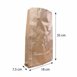 Sachet croissants "Fraîcheur et Saveur"  18 x 7,5 x 35 cm - par 1000