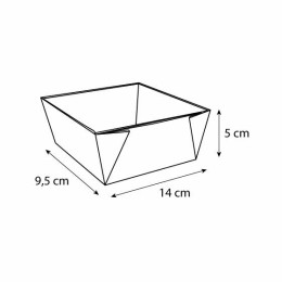 Barquette carton ingraissable 665 ml - par 25