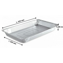 Plat aluminium 5000 ml - par 50