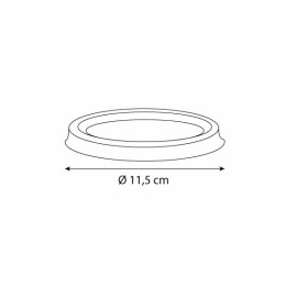 Couvercle plastique transparent pour pots plastique transparents chaud 350, 500, 750 et 1000 ml - par 100