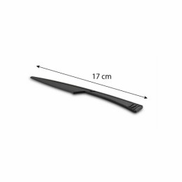 Couteau réutilisable plastique noir 21 cm - par 40