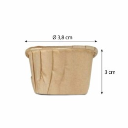 Petit pot à sauce jetable en papier 30 ml - par 100 