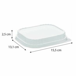 Couvercle plastique transparent pour barquette aluminium Ready2Cook 579 ml - par 75
