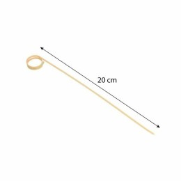 Pique ruban boucle bambou 20 cm - par 100