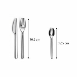 Kit couverts réutilisable inox 4 en 1 - par 50