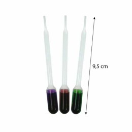Pipette plastique jetable 9,5 cm - par 100
