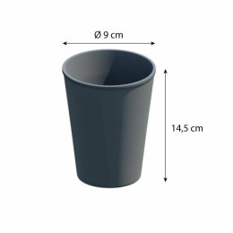 Gobelet réutilisable plastique gris 400 ml - par 48