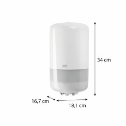 Distributeur à dévidage central plastique pour mini bobine - à l'unité