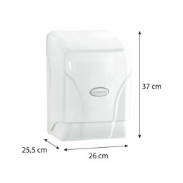 Grand distributeur essuie-mains blanc - à l'unité