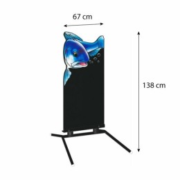 Stop trottoir "Poissonnerie" 67 x 97 x 138 cm - à l'unité
