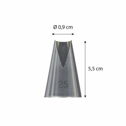 Douille Saint Honoré Ø 0,9 cm en inox - à l'unité