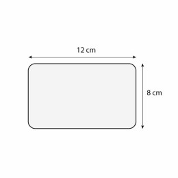 Étiquette prix à pique et à tournette pour volaille "Maestria" 12 x 8 cm - par 10