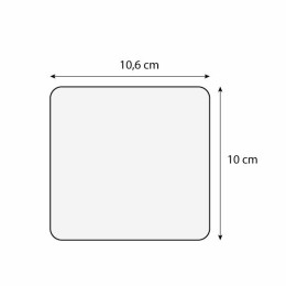 Étiquette prix à pique et à tournette pour poissonnerie 10,6 x 10 cm - par 10