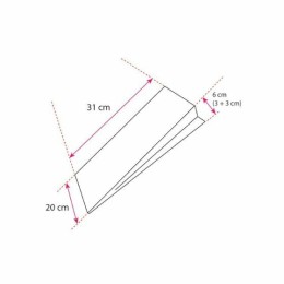 Sac à fruits et légumes neutre Alios 2 kg - par 1000