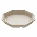 Assiette octogonale en bagasse Ø 23 cm - par 300