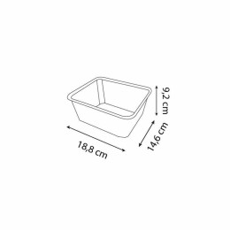 Boite Carty blanche avec couvercle 1800 ml - par 100