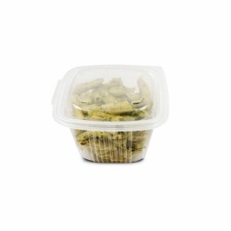 Barquette plastique transparente avec couvercle Ondipack 750 ml - par 50