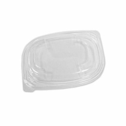 Couvercle plastique transparent pour barquette plastique noire Cookipack 400 et 600 ml - par 480