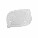 Couvercle plastique transparent pour barquette plastique noire Cookipack 400 et 600 ml - par 480