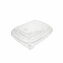 Couvercle plastique transparent pour barquette plastique noire Cookipack 800 et 1000 ml - par 320
