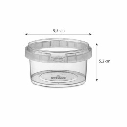 Pot rond avec fermeture de sécurité 210 ml - par 250