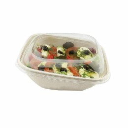 Saladiers carres biseaute pulpe 750ml - par 50