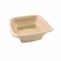 Saladier carré biodégradable en bagasse 500 ml - par 300