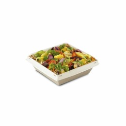 Barquette carton brun avec couvercle Luxifood 1200 ml - par 20